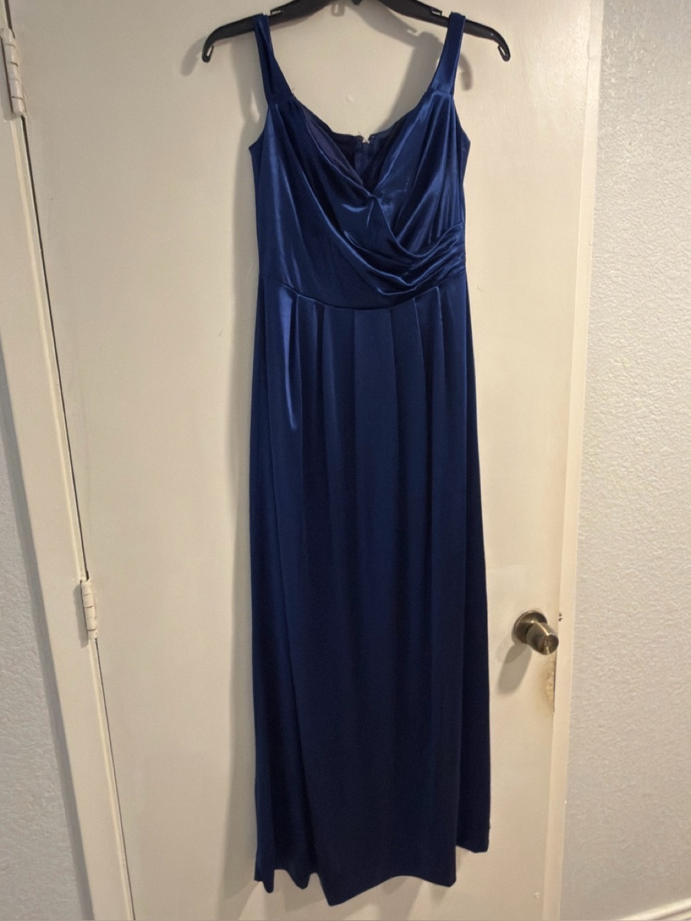 Windsor Cobalt Blue Draped Maxi Dress